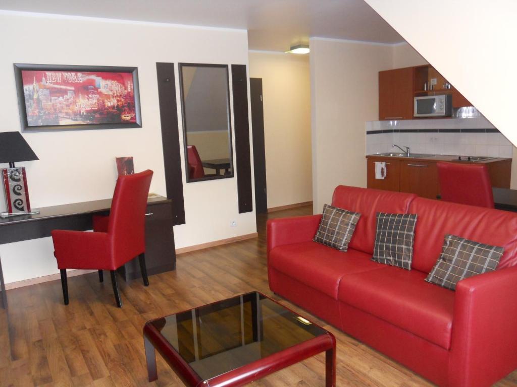 Apparthotel Belle Vue La Louvière Rum bild